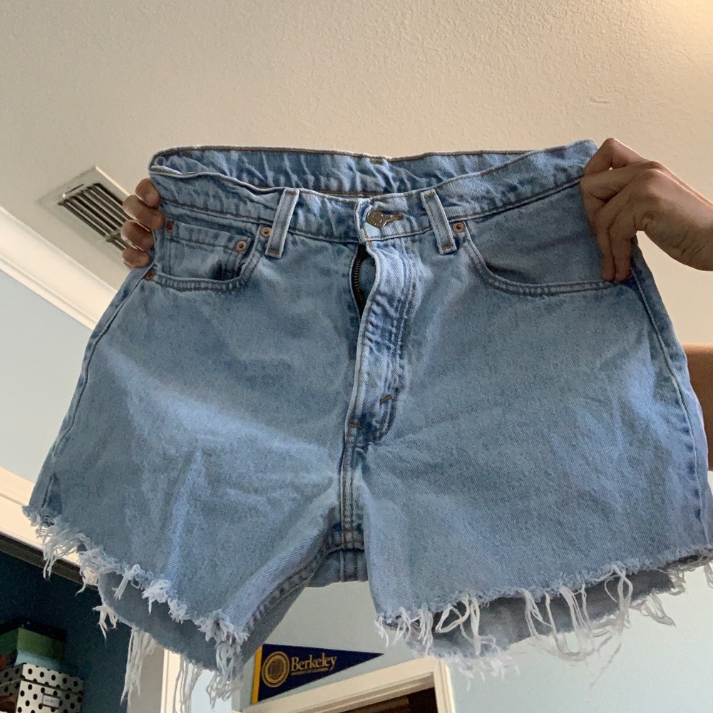 Levi's denim shorts